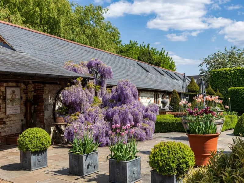 The gardens are absolutely gorgeous. 