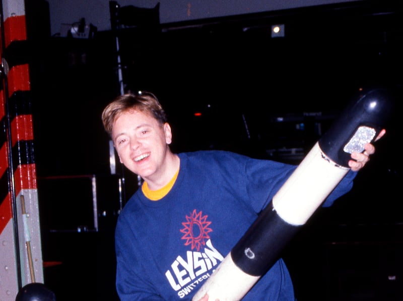 There were many iconic gigs we all wish we'd been at during the 80s, but few could match seeing New Order perform live at Manchester's legendary Haçienda nightclub. The band, best known for their mega-hit Blue Monday, teamed up with Factory Records to help finance the superclub. They performed there a number of times during the 80s. Madonna, The Smiths, and The Stone Roses were among the other big acts to appear there in the 80s. New Order's Bernard Sumner is pictured here on the dancefloor of the Haçienda in 1989.