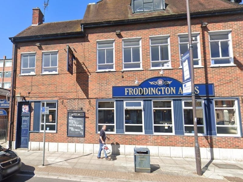 The Froddington Arms on Fratton Road is a popular spot for Pompey fans.