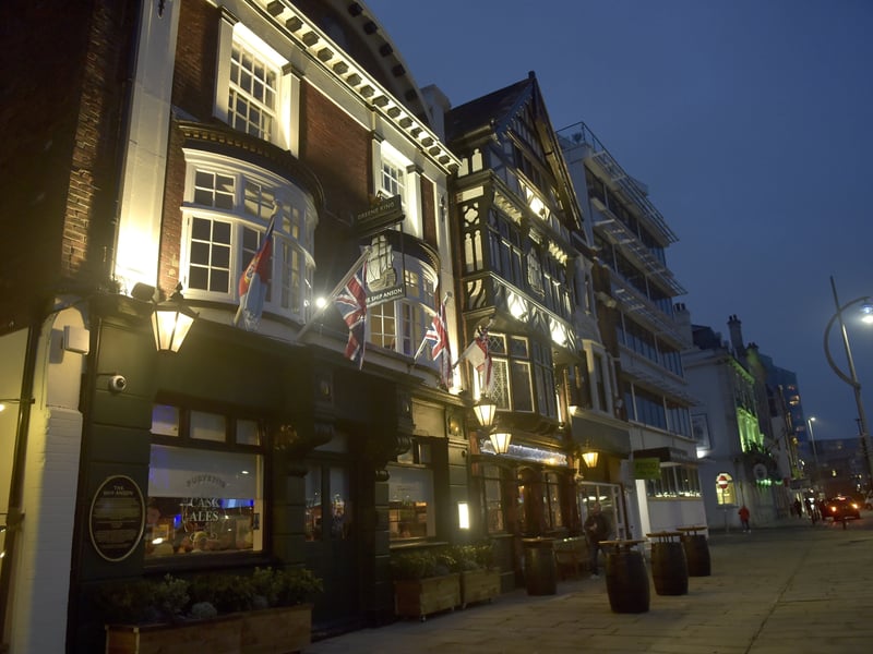 The Ship Anson in The Hard received a five rating following an inspection on January 27.