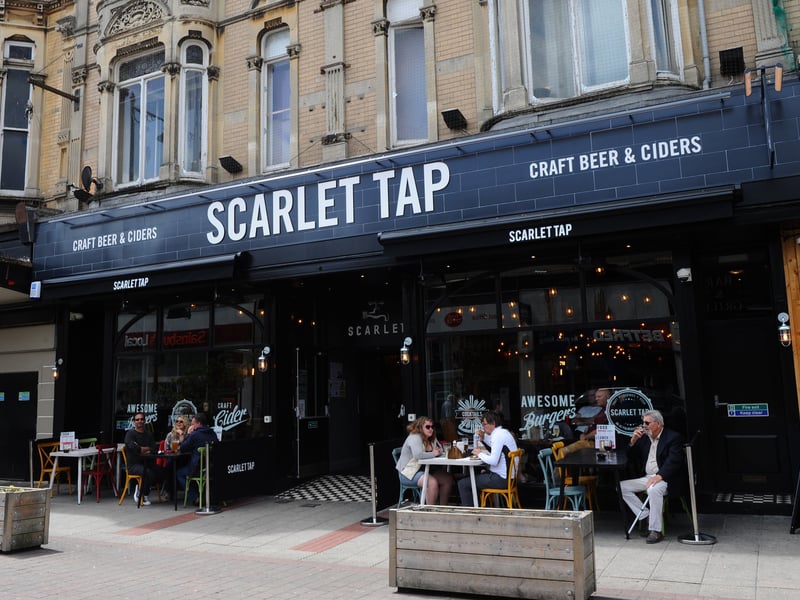The Scarlet Tap in Palmerston Road received a rating of five following an inspection on January 21.