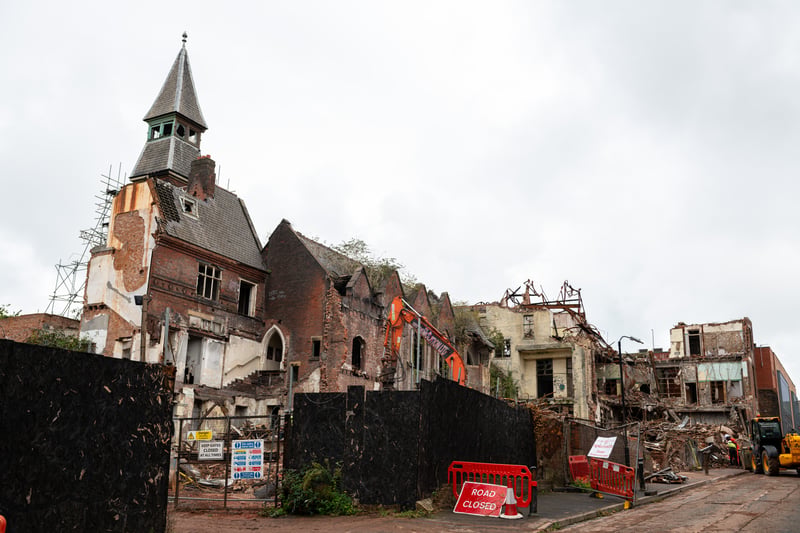 Photos show how demolition work is progressing at Preston's historic St ...