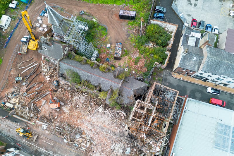 Photos show how demolition work is progressing at Preston's historic St ...