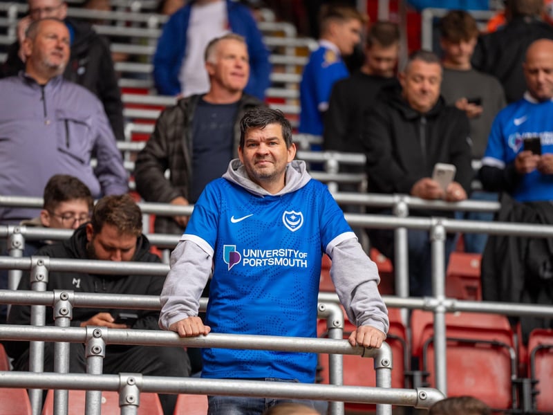 2,700 Pompey fans were in the away end at Southampton's St Mary's Stadium on Sunday