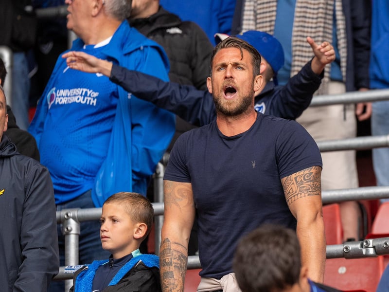 2,700 Pompey fans were packed into the away end at Southampton for the south-coast derby