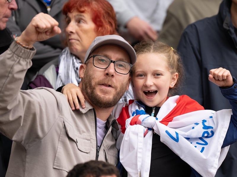2,700 Pompey fans were packed into the away end at Southampton for the south-coast derby