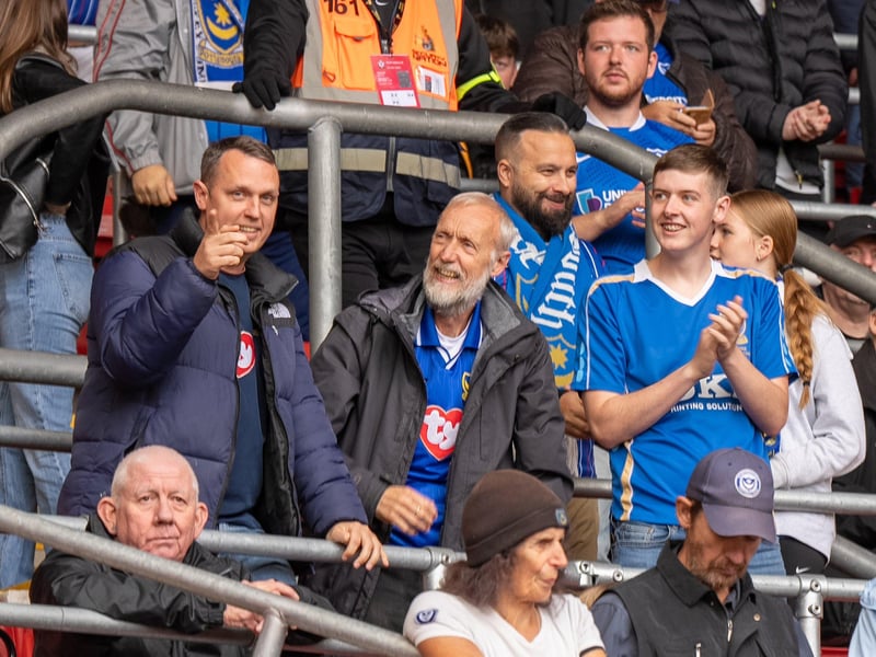 2,700 Pompey fans were packed into the away end at Southampton for the south-coast derby
