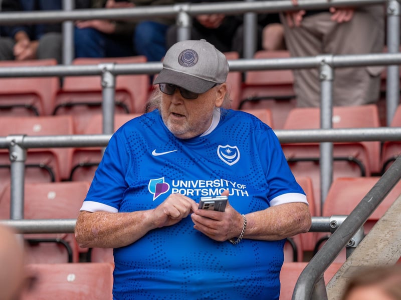 2,700 Pompey fans were packed into the away end at Southampton for the south-coast derby
