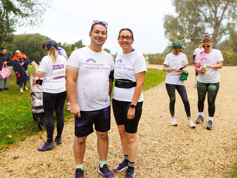 QA colour dash event at Staunton Country Park
Picture:Marcin Jedrysiak