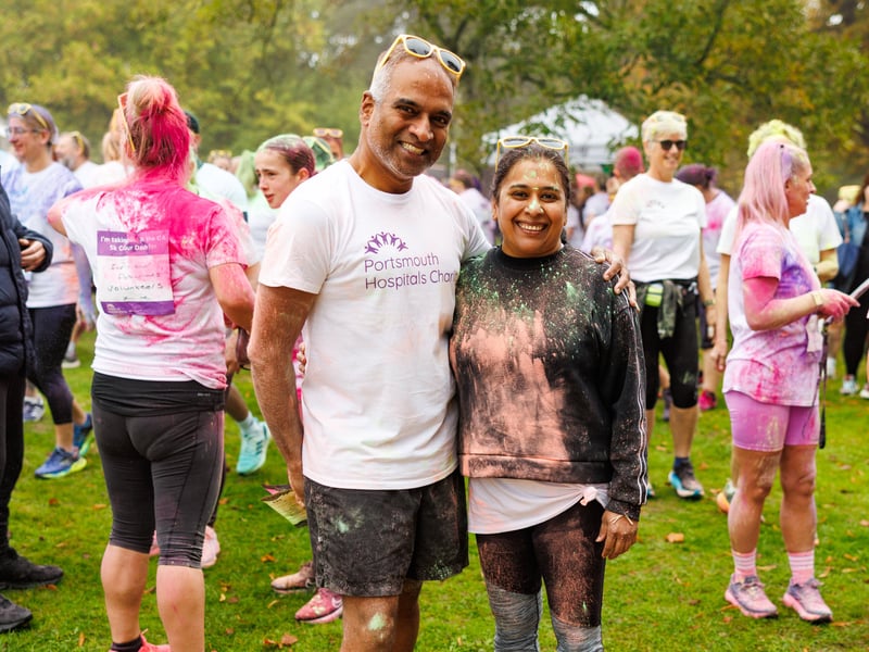 QA colour dash event at Staunton Country Park
Picture:Marcin Jedrysiak