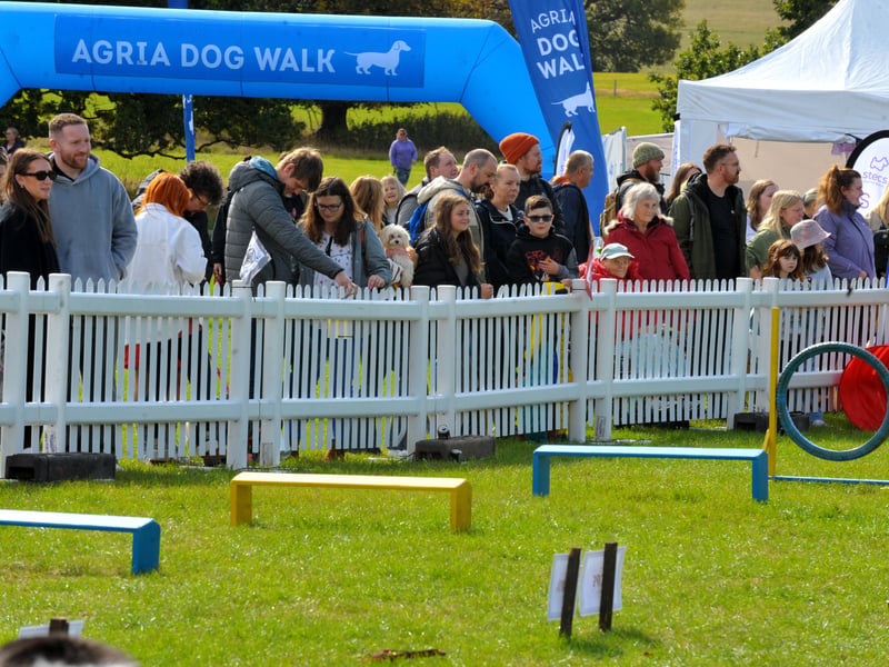 The event was held at Harewood House on Saturday and Sunday