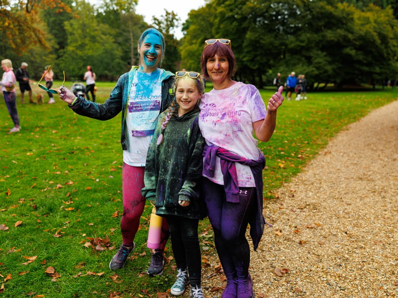 QA colour dash event at Staunton Country Park
Picture:Marcin Jedrysiak