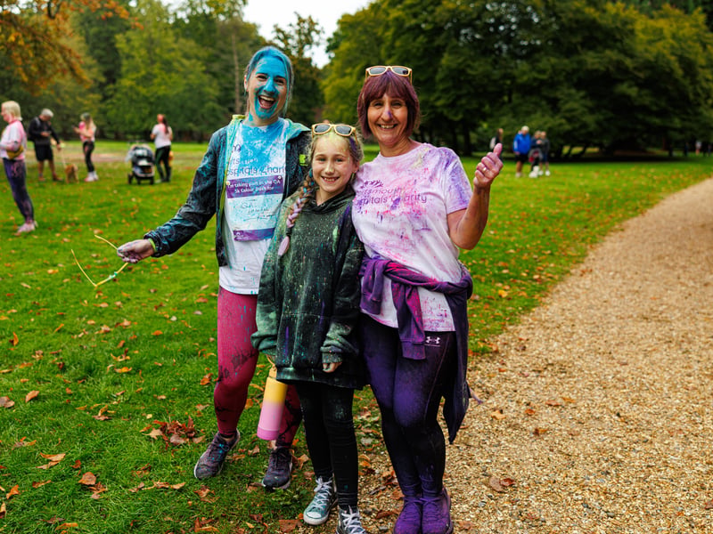 QA colour dash event at Staunton Country Park
Picture:Marcin Jedrysiak