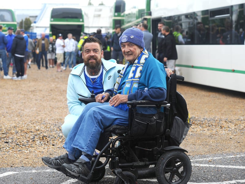 Pompey fans get ready to head to Southampton for the south-coast derby