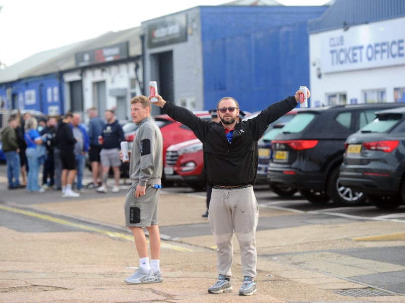 Pompey fans get ready to head to Southampton for the south-coast derby