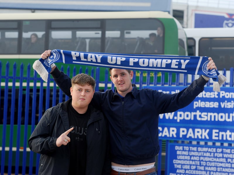 Pompey fans get ready to head to Southampton for the south-coast derby