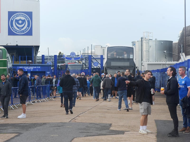 Pompey fans get ready to head to Southampton for the south-coast derby