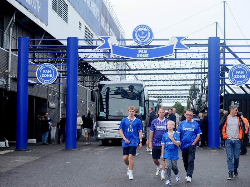 Pompey fans get ready to head to Southampton for the south-coast derby