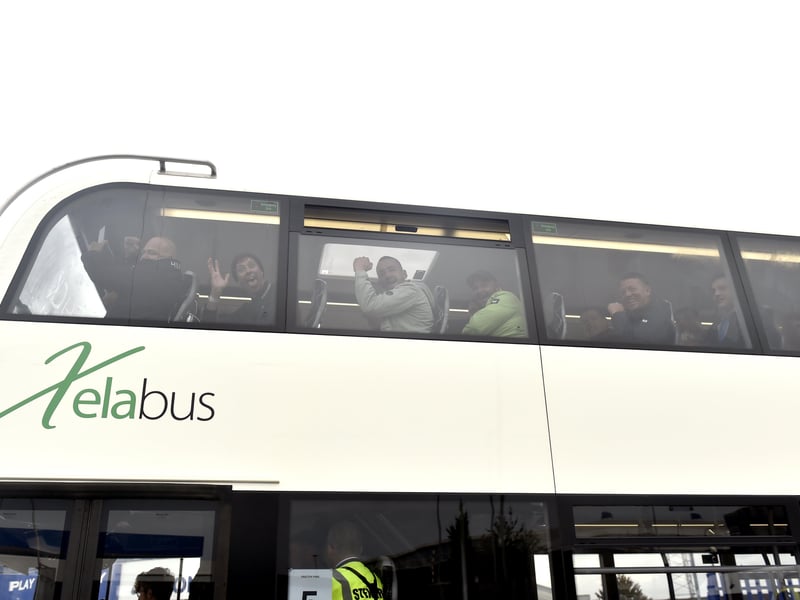 Pompey fans head off to Southampton for the south-coast derby

