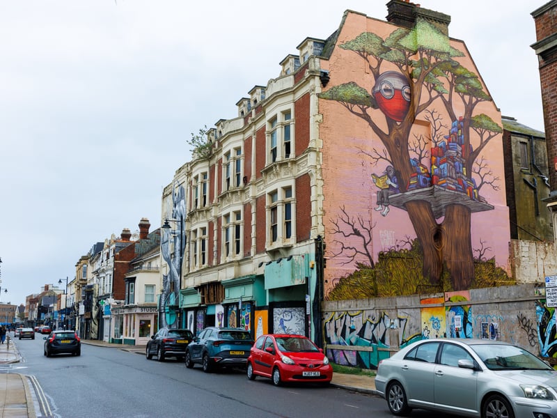 Largest mural on Osborne Road near the former Casino
Picture: Marcin Jedrysiak