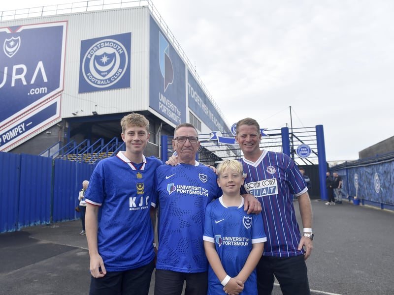 Pompey fans get ready to head to Southampton for the south-coast derby
