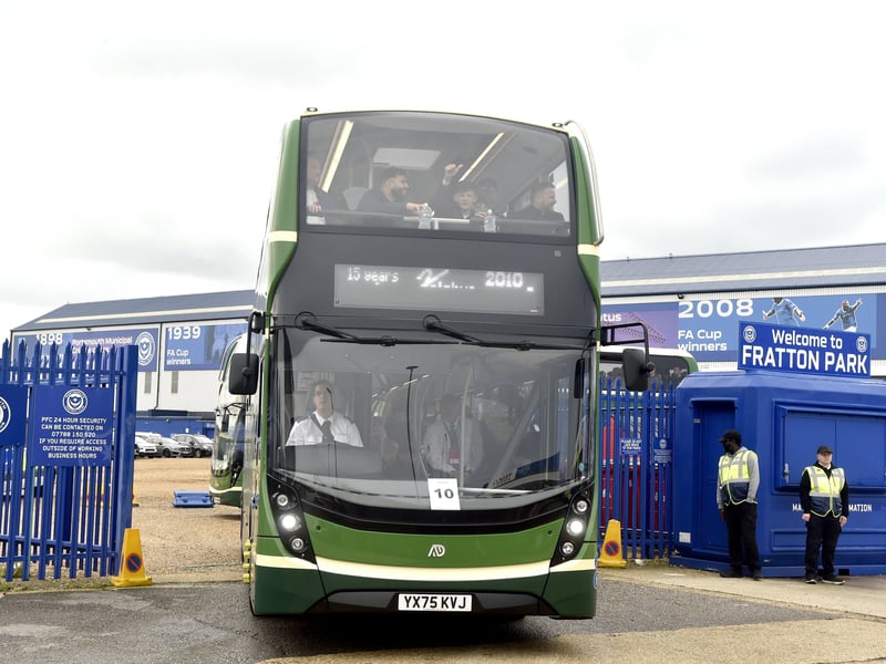Pompey fans head off to Southampton for the south-coast derby

