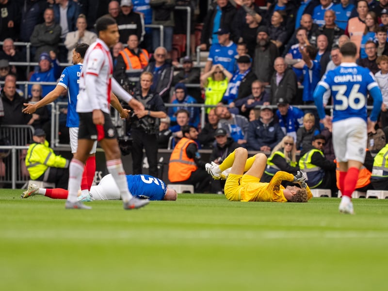 Mousinho’s number one is expected to be out between 8-12 weeks after fracturing his hand against Southampton earlier in the month. 