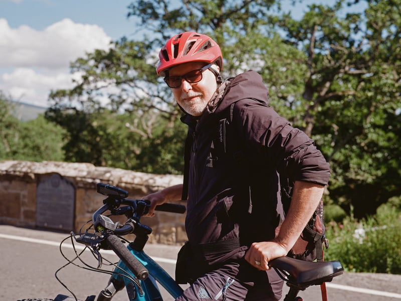 Enjoying the Speyside Way bike route and its connections, local antique rug seller of 26 years Simon Cooke visits sections of the river between Kincraig and Kingussie.