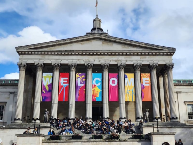 UCL completes the top five best places in the UK to study law, with 90 points. It only suffered when it came to general positive feedback from students - 67.7 per cent.