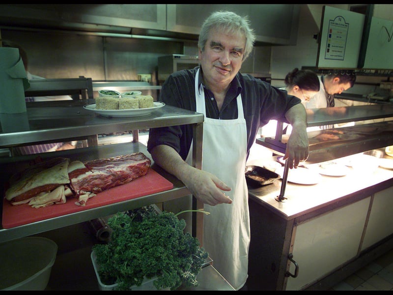 Ubiquitous Chip owner and founder Ronnie Clydesdale in 2000.
