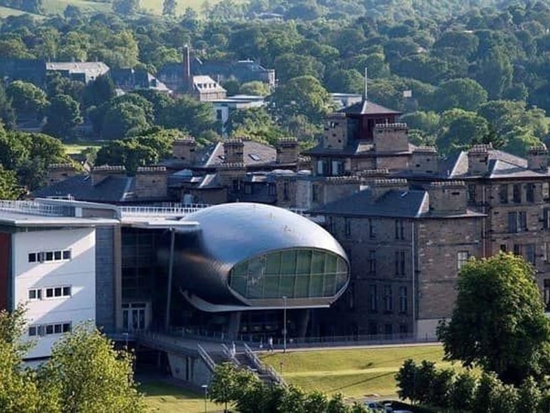 Completing the top 10 Scottish universities is Edinburgh's Napier University. It came 94th place in the UK - up two places on last year.