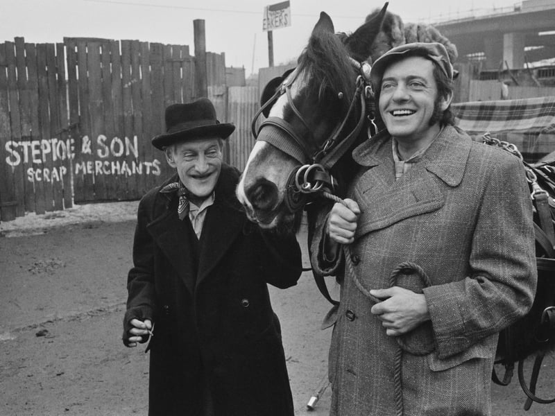 Steptoe and Son starred Harry H Corbett as Harold Steptoe, and Wilfrid Brambell as his Albert, who together ran a father-and-son rag-and-bone business. Harold's aspirations to make more of his life were invariably thwarted by his father, leading him to yell in frustration: "You dirty old man!"
