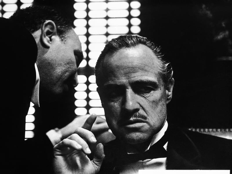 The Godfather trilogy is one of the most acclaimed series of films ever made. Among the many classic scenes, one line stands out. That is when Don Vito Corleone, played by Marlon Brando, chillingly states: "I'm gonna make him an offer he can't refuse." His son Michael, played by Al Pacino, also utters a version of the phrase, saying: "I'll make him an offer he can't refuse." The quote, which appears in different variations across the three films, is one of the most-quoted in film history.