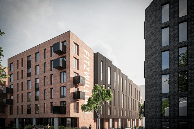 Image of proposed £47m Fitzwilliam flats on Fitzwilliam Street.