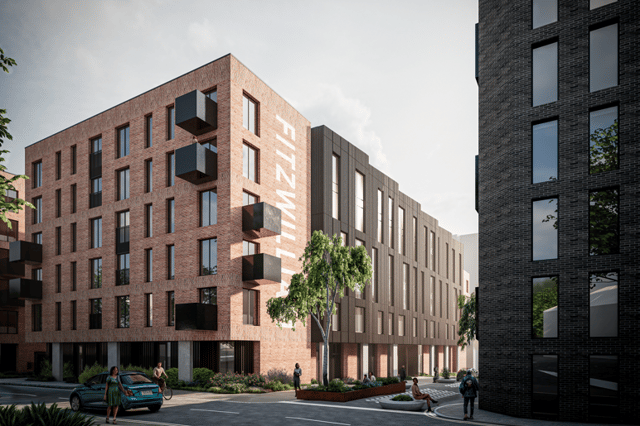 Image of proposed £47m Fitzwilliam flats on Fitzwilliam Street by Capital&Centric.