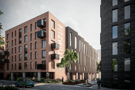 Image of proposed £47m Fitzwilliam flats on Fitzwilliam Street.