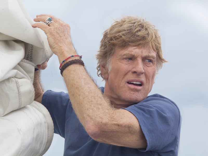 Topping the list, with a healthy critical rating of 95 per cent is 'All Is Lost'. It sees Redford play a man lost at sea.