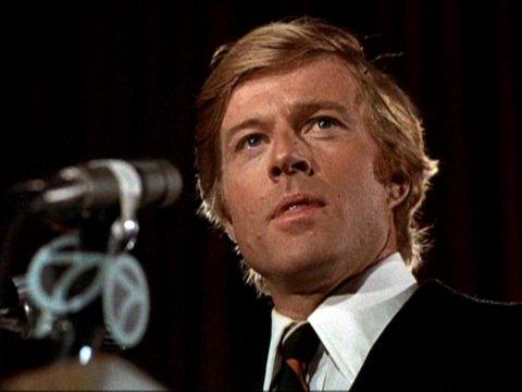 In 'The Candidate' Robert Redford plays the charismatic son of a Californian governor who is tasked with winning an election against a three-term Repulican senator. It has a positive rating of 89 per cent.