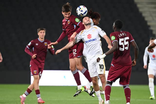 It was a night to forget for almost everyone on the pitch at Stadium MK