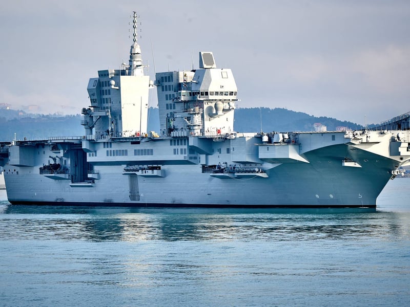 The landing helicopter dock LHD Trieste is the largest ship in the Italian Navy, replacing the aircraft carrier Giuseppe Garibaldi. Commissioned in December 2024, she is 245m long and weighs 38,000 tonnes when fully loaded.