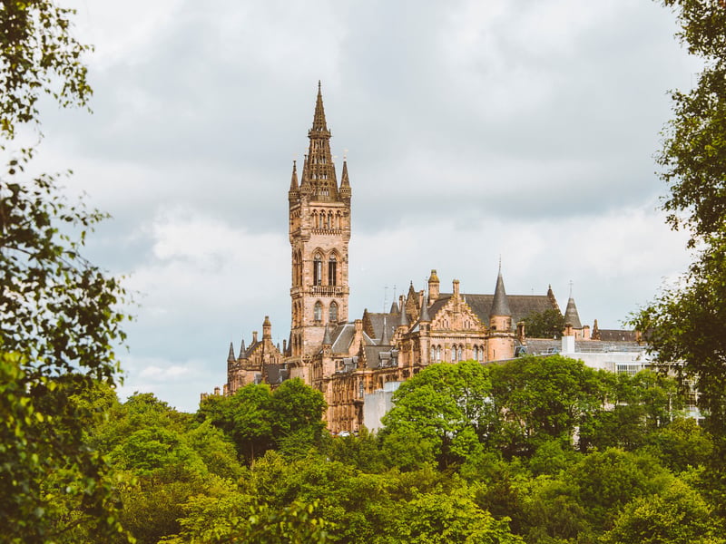 The University of Glasgow is 49th on the list, with a total score of 69.72.