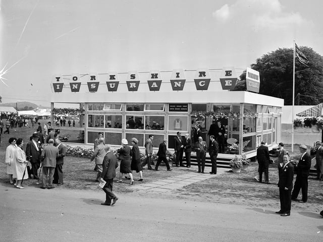 The Yorkshire Insurance Stand at the Royal Highland Show in 1960.