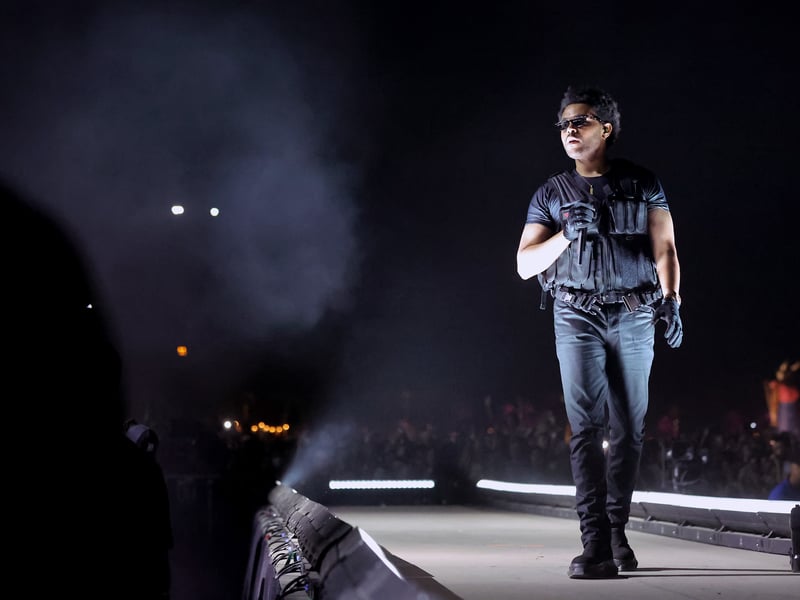 In 2022, The Weeknd was brought in as a last-minute replacement for Kanye West. It was reported that he demanded to be paid the same amount as Kanye's original contract, and Coachella's organizers eventually agreed. The reported figure was $8.5 million for his two headlining weekends.