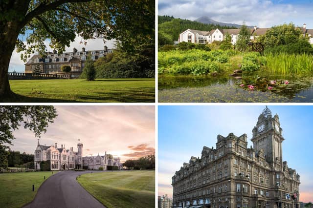 Four of Scotland's best spa hotels.