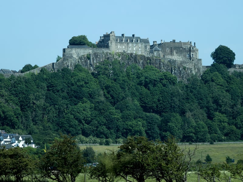 Stirling Castle, located in Stirling, is one of the largest and most historically and architecturally important castles in Scotland. The castle sits atop an intrusive crag, which forms part of the Stirling Sill geological formation. Readers have named it as one of the most beautiful buildings in the country.