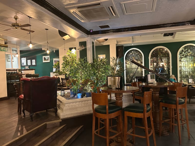 The New Conservatory in Albion Place combines old-world grandeur with lounge-bar cool and continental chic, according to DesignMyNight. It also has a homemade menu, which features stone-baked pizzas and more.