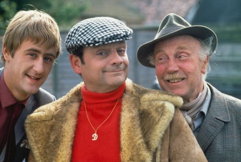 Regularly cited as the UK's favourite sitcom (and the scene where Del Boy falls through the bar the funniest moment) 'Only Fools and Horses' comes second in the poll, with 12 per cent naming it. 