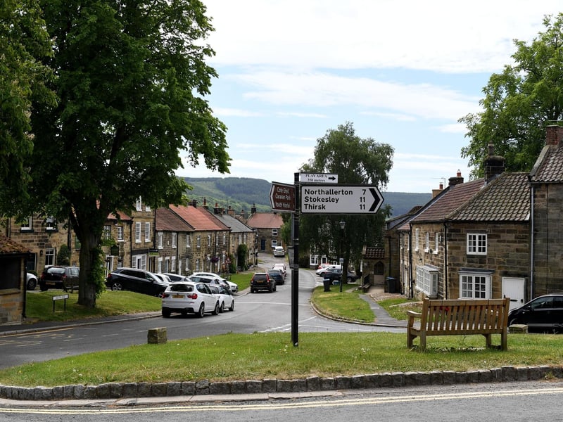 Osmotherley is a tiny village in North Yorkshire's Hambleton Hills, on the edge of the North York Moors National Park. The pretty village has everything you need, including three pubs, two cafes and a fish and chip shop, and it's close to the beautiful Cod Beck reservoir. The average house price in Osmotherley is £363,278, according to Rightmove.