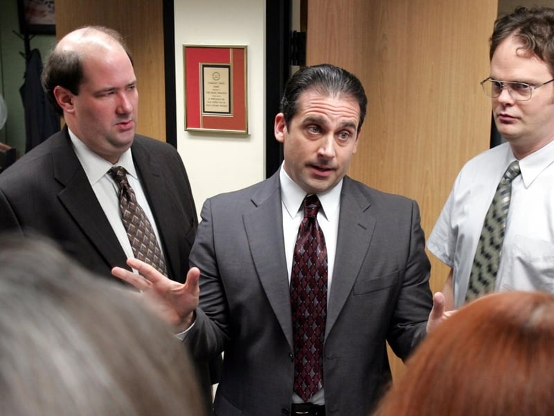 The American version of The Office, which replaced Ricky Gervais with Steve Carell, is the rare example of a remake that's just as successful, or even more successful, than the original. The UK audience still prefer the British one though - it got a third less of the vote, sitting at around two per cent.