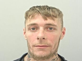 Declan Cook, 30, of Stanley Street, Accrington, was jailed for three years and six months after being caught twice with drugs in Hyndburn. Police found cannabis and cocaine in his vehicles and evidence linking him to drug dealing.